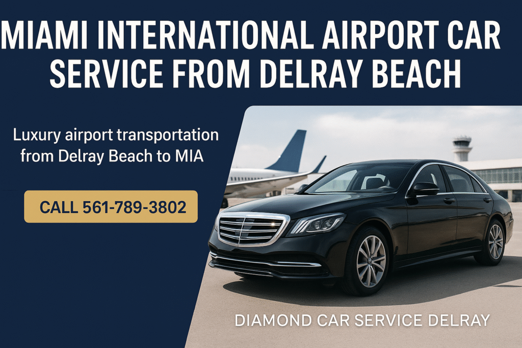 luxury airport transportation Delray